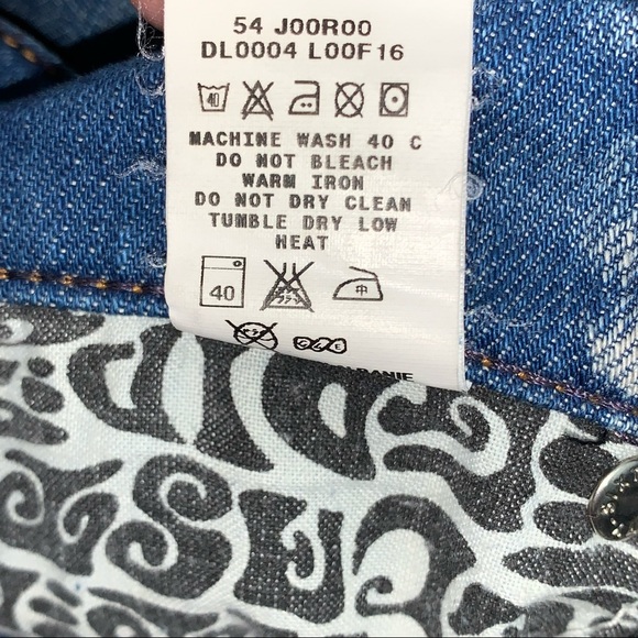 MISS SIXTY OPRAH REGULAR SLIM JEANS TROUSERS SIZE 27 mid rise NWT blue - Picture 8 of 16